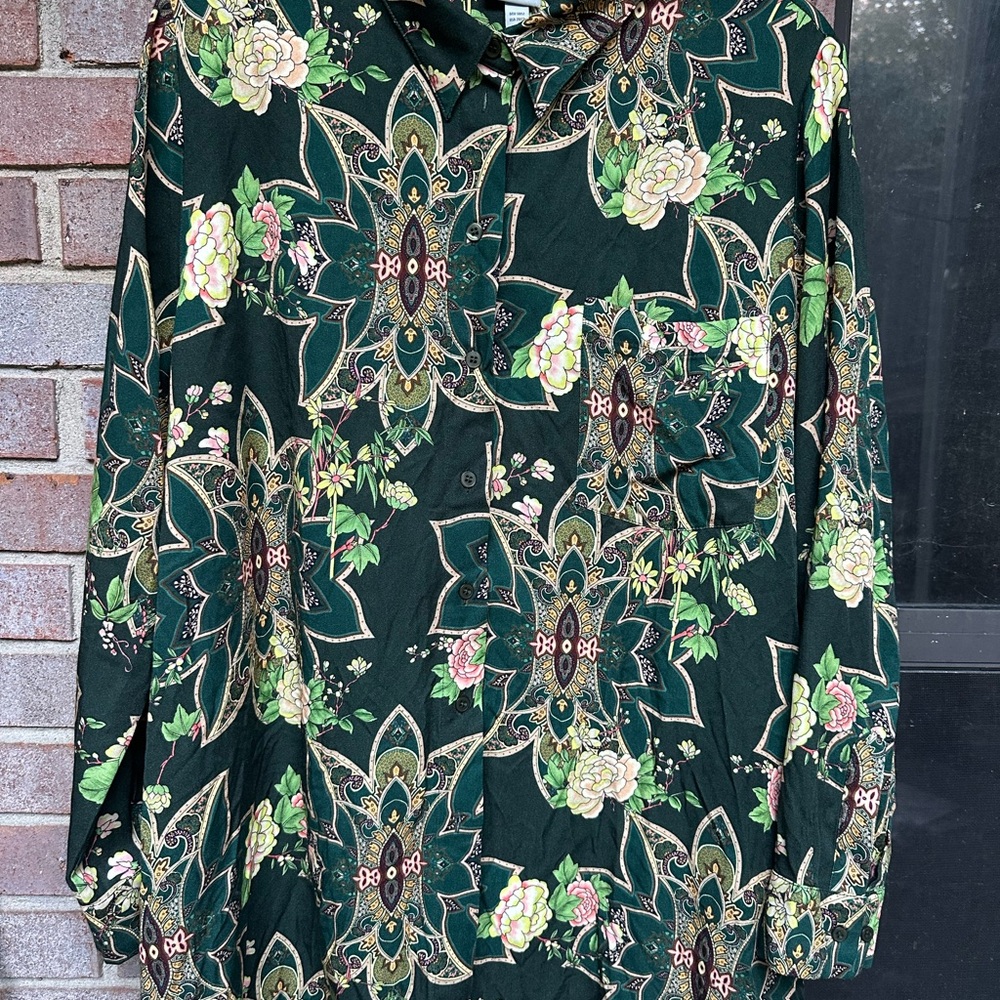 Ulla Popken Button Up Blouse size 20/22 - Picture 2 of 13
